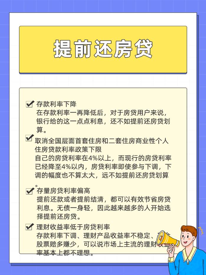 为什么现在都在提前还房贷 为什么现在都在提前还房贷