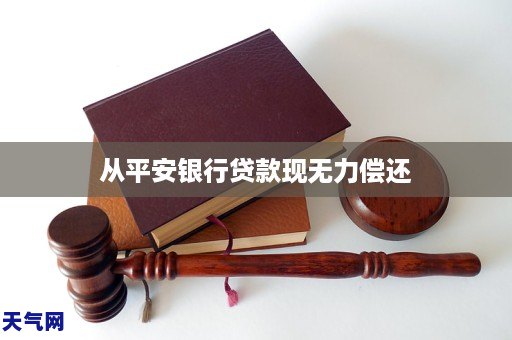 从平安银行贷款现无力偿还